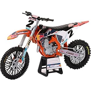NewRay 1:12 Scale Toy 450SX-F Cooper Webb #2 Replica Dirt Bike