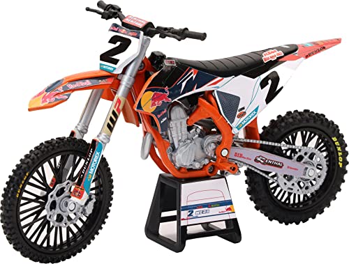 New Ray KTM 450 SX-F Motorcycle #2 Cooper Webb Red Bull KTM Factory Racing 1/12 Diecast Model