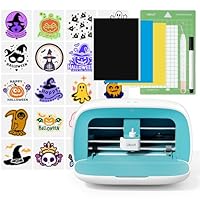 Likcut S501 Schneideplotter, Plotter maschine mit Intelligenter Einbau Speicher, Verfügbar für Vinyl, Iron on und Karten, Plotter mit Einsteiger Set, Blau