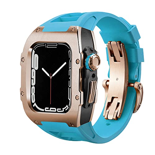 Boîtier en métal Apple Watch - Kit de modification luxe SCHIK 44mm