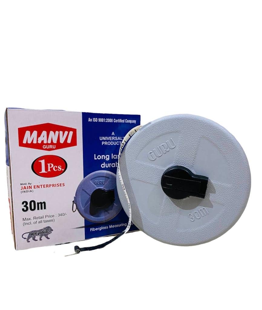 Manvi Guru- MG30 Grey Magic Measuring Tape - 30m (B0BZT4D1DC) Amazon Price History, Amazon Price Tracker