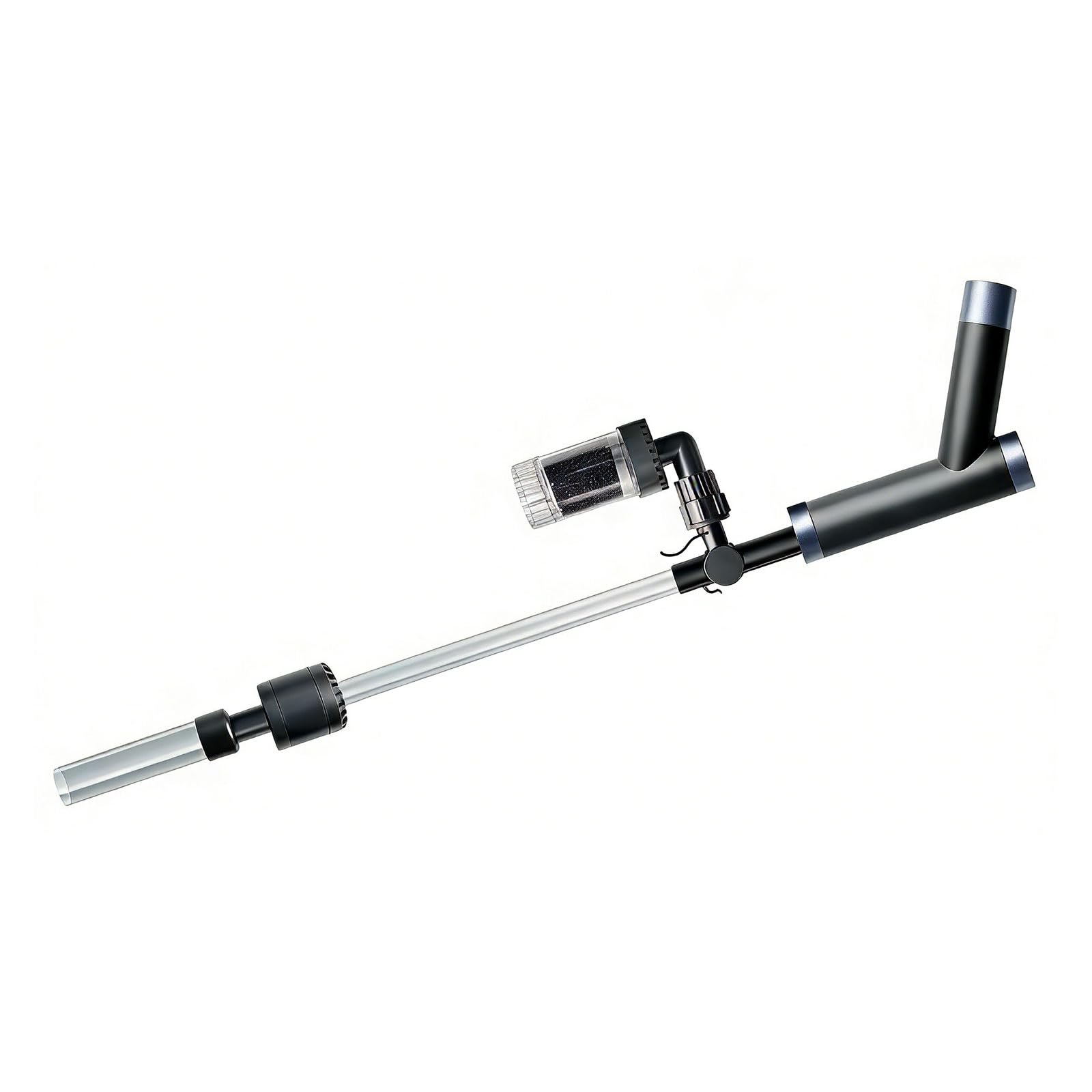 Speed ​​Fish - Mover de agua mineral con manguera de 2 m y raspador para un fácil cuidado del acuario, kit de limpieza de acuarios