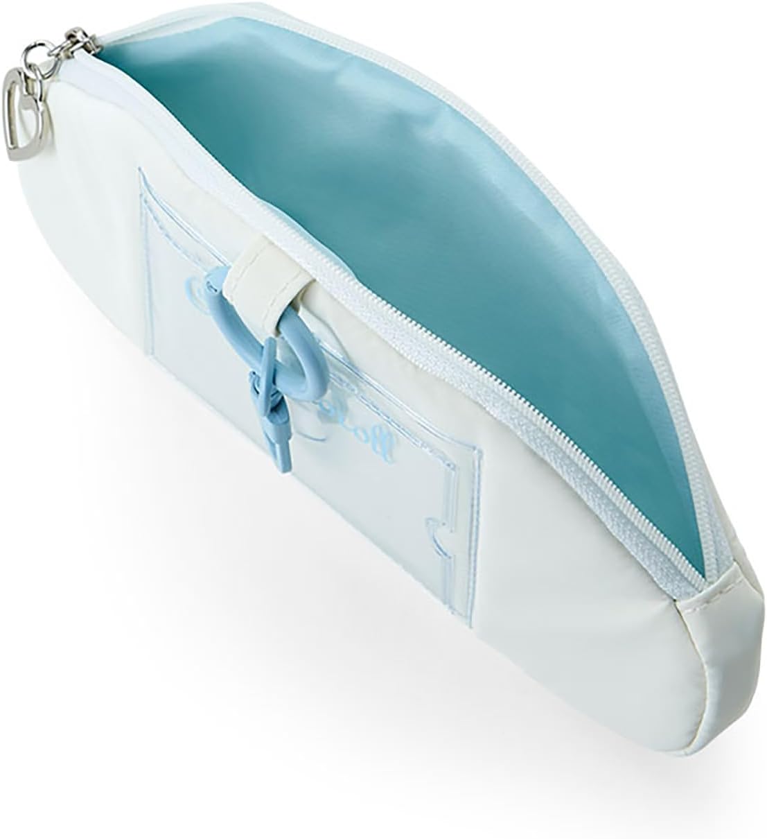 Sanrio 247766 Face Shaped Pass Case (Fuwapuku Winter) Cinnamoroll, Commuter Holder, ID Card Case