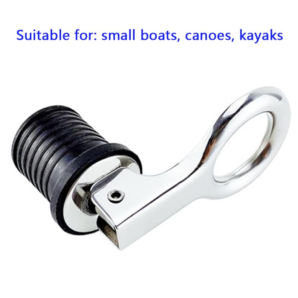 Produktbild von Anneome 3 Stück Stoßfänger-Schäkel – Edelstahl, Quick-Release, Schnellverschluss, Für Boot, Takelage & Festmacher