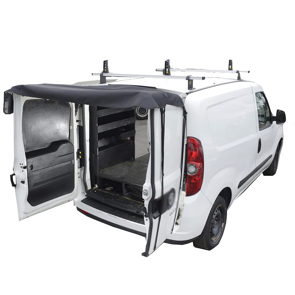 UK Custom Covers BDC574 Copertura Per Tendalino Posteriore Per Opel Combo D (2011-2018) – Impermeabile, Colore Nero