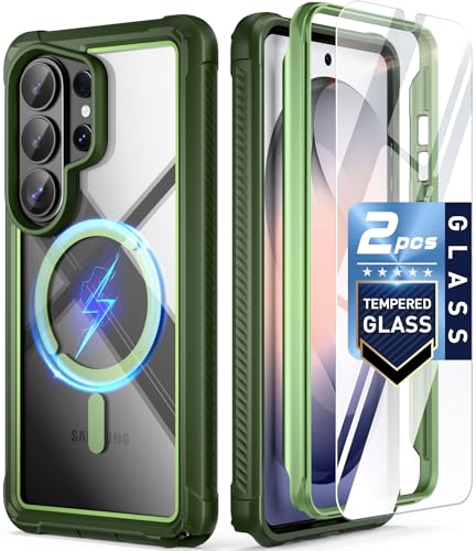 Coque Galaxy S26 Ultra MagSafe Poque Guardian avec protection écran en verre