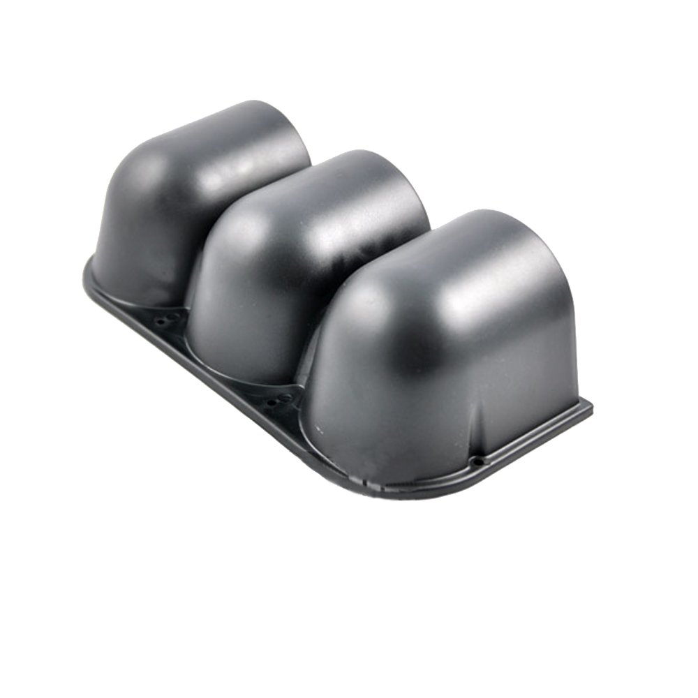 ESUPPORT Car 2" 52mm Triple Hole Dash Gauge Pod Holder Black