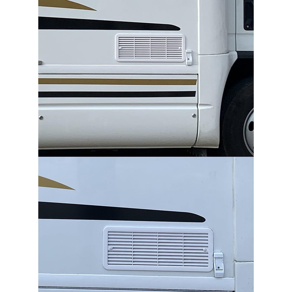 Ventilatore per frigorifero 3 ventole silenziose ABS CC 6 W 479x189 mm bianco