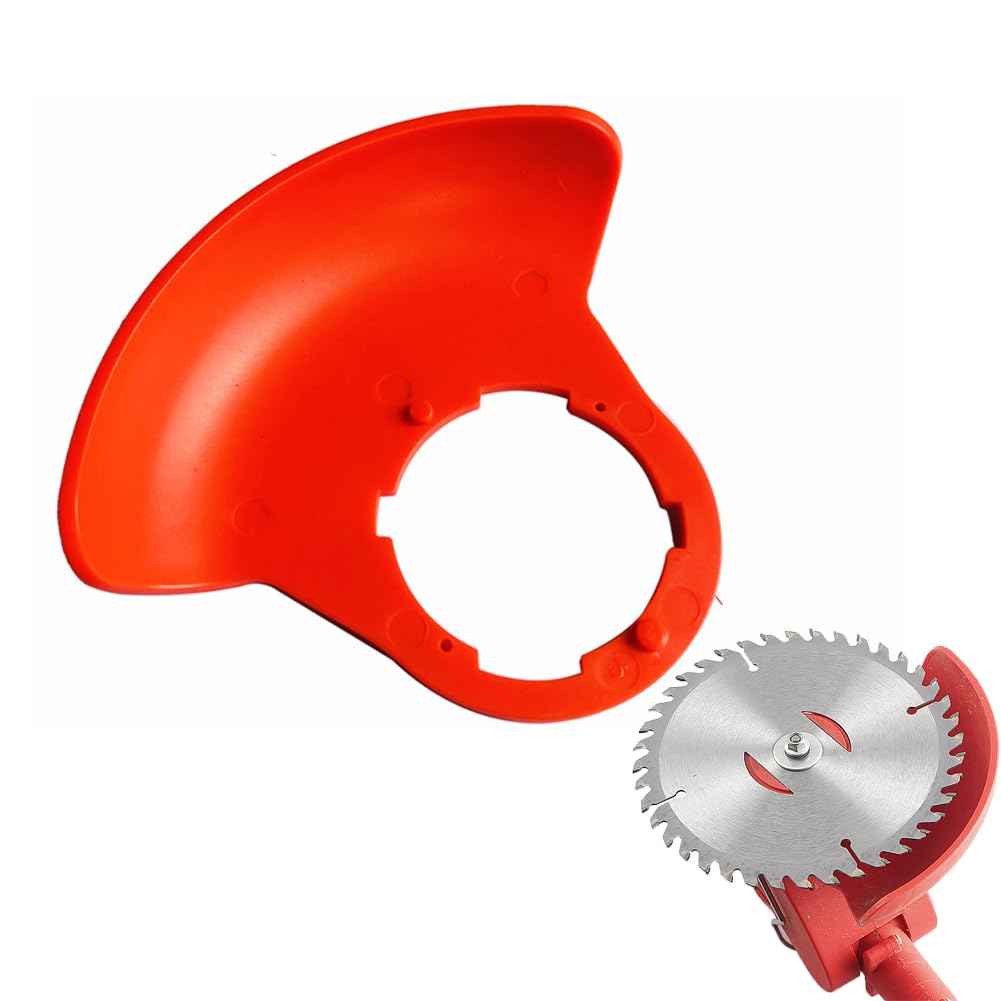 Strimmer Plastic Guard, Grass Trimmer Protection Cover Replacement Parts Garden Power Tools Attachment Detachable Red