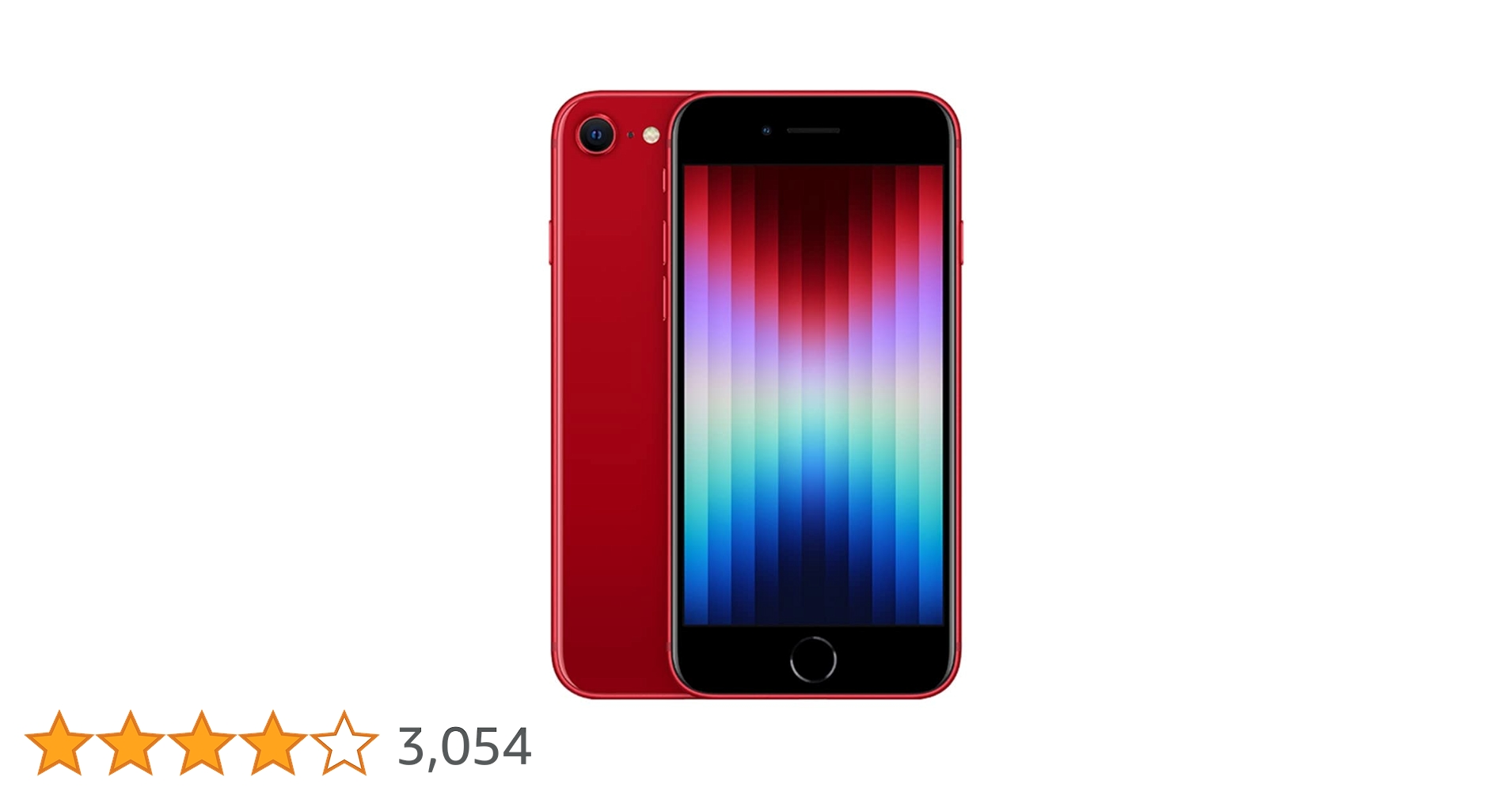 iPhone SE 【256GB】 RED 第3世代 AppleCare+有り Apple Certified Refurbished iPhone SE 256GB (3rd Generation 2022