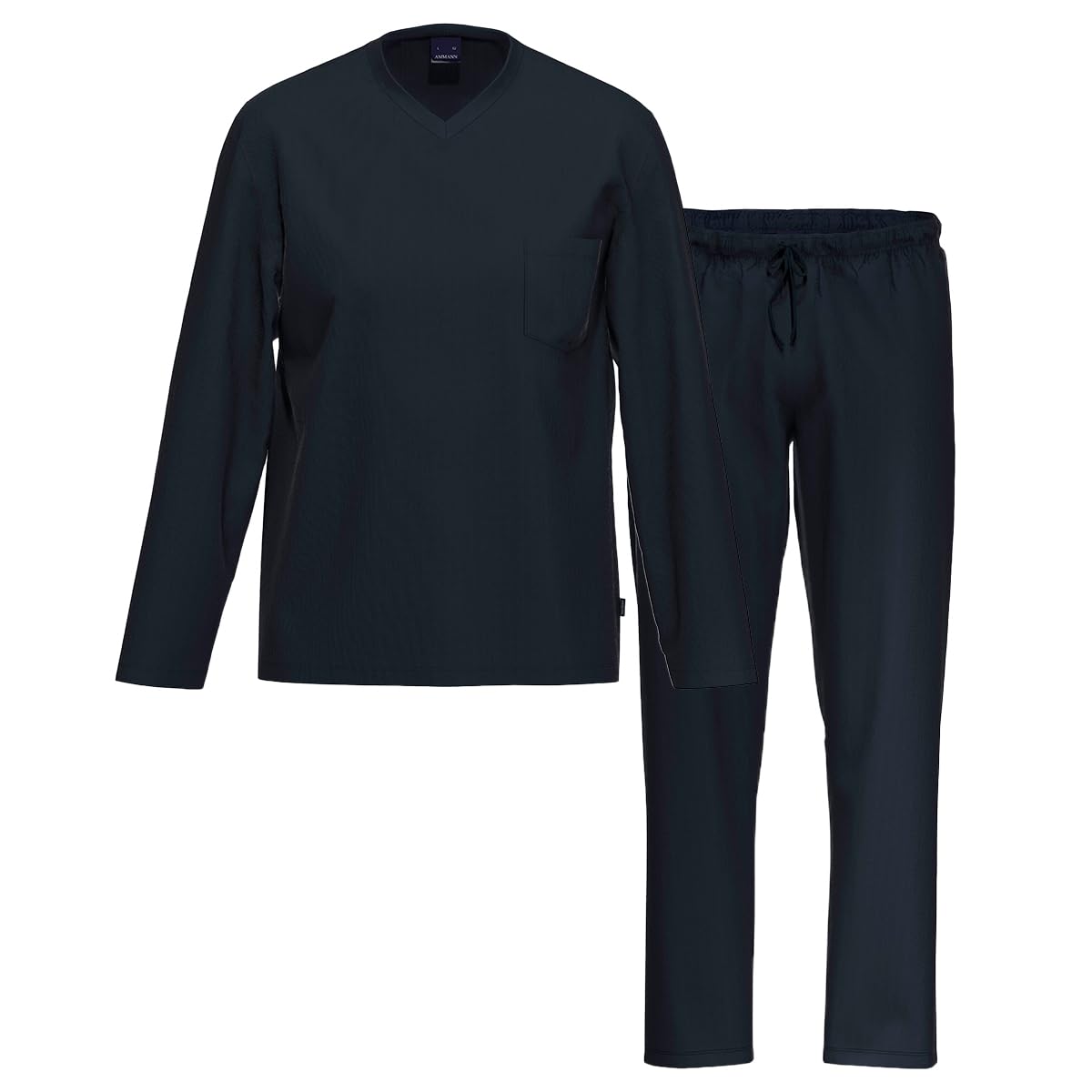 Ammann - Organic Cotton - Herren - Schlafanzug lang - Baumwolle