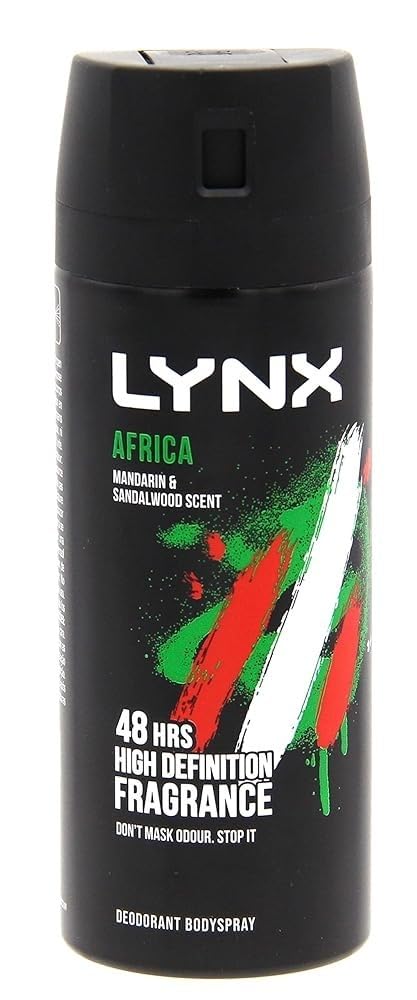 Lynx Africa Body Spray 150Ml