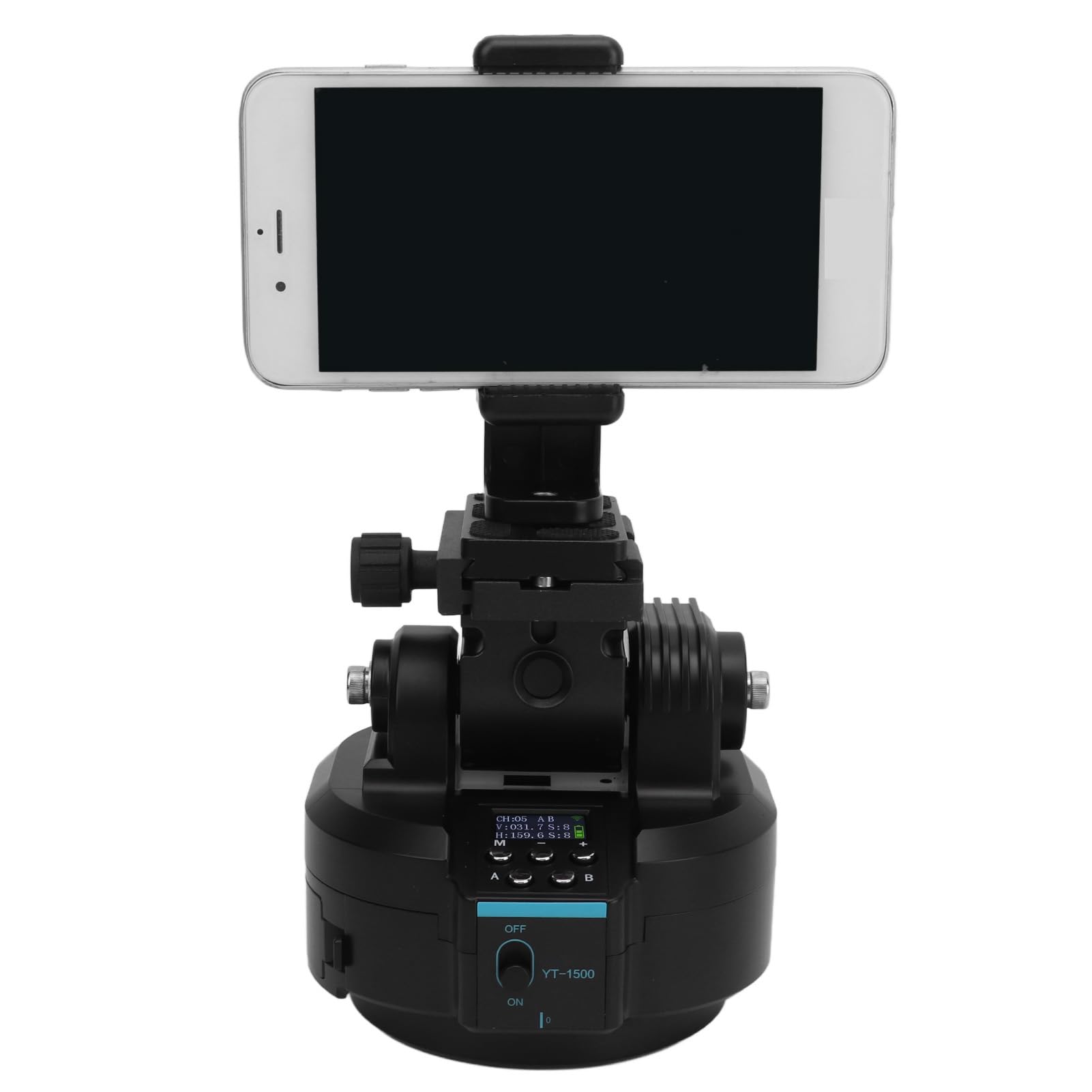 Naroote Telecomando Wireless 2.4G per Testa Treppiede, Supporto 2kg con