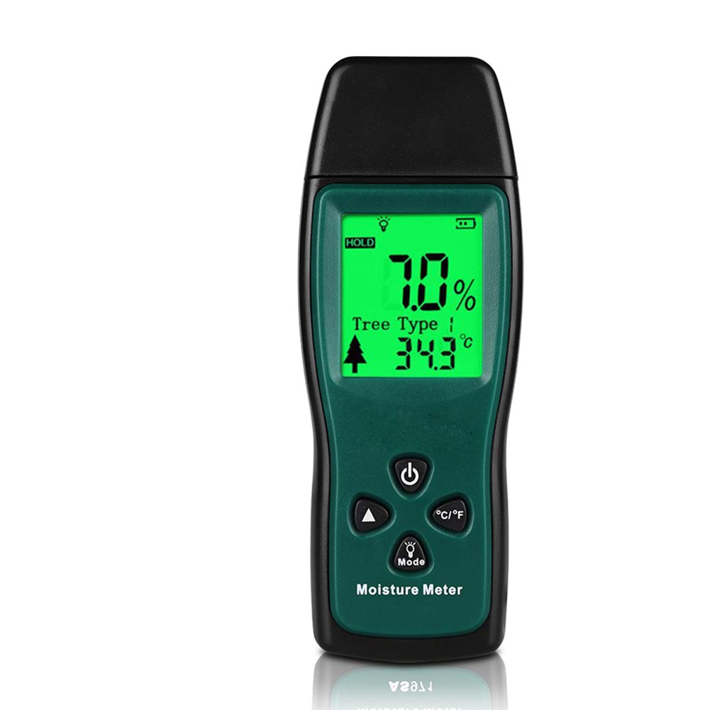 CICIN Wood Moisture Meter, Humidity Tester Timber Damp Detector Paper Digital Moisture Meter Test Wall