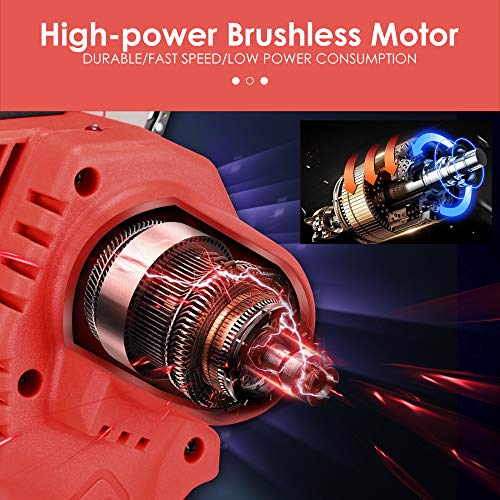 Kacsoo Mini Kettensäge, Akku Kettensäge Mit Akku und Ladegerät Baumsäge elektrisch für Gartenbaum Landwirtschaft, und… – Bild 8