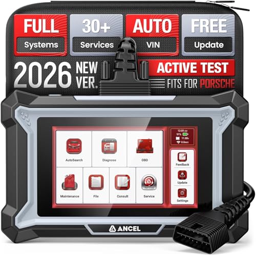 UR400 OBD2 Diagnosegerät Porsche Benz BMW VAG – Bidirektional Mit 49 Servicefunktionen