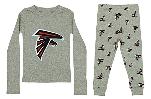 Outerstuff NFL Toddlers Pant and Long Sleeve Shirt Two-Piece Set (Atlanta Falcons, 3T)