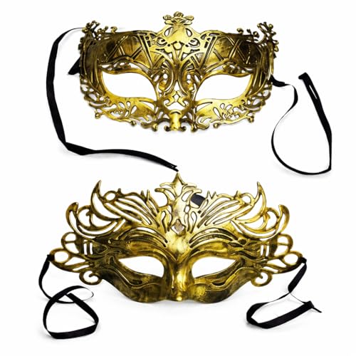 Esthetic Gold Happy New Year Eye Mask for New Year Theme Parties ...