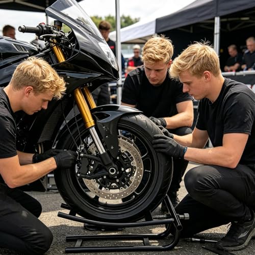Support de levage de pneu universel robuste pour roue de moto - 3