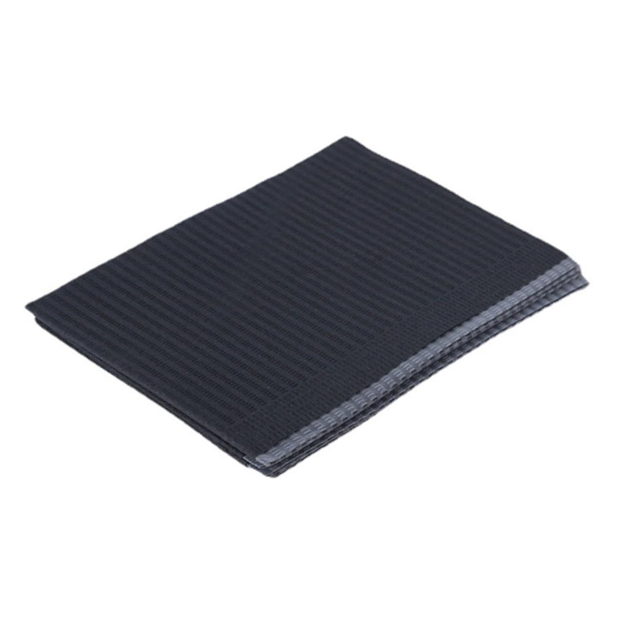 Tovagliette Monouso per Nail Art 125 Pezzi in Carta Nero, Supporto Manicure Morbido senza Odore per Saloni Nail Art e Ufficio