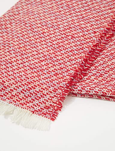 Pashmina Geweven Bordeaux - Image 4