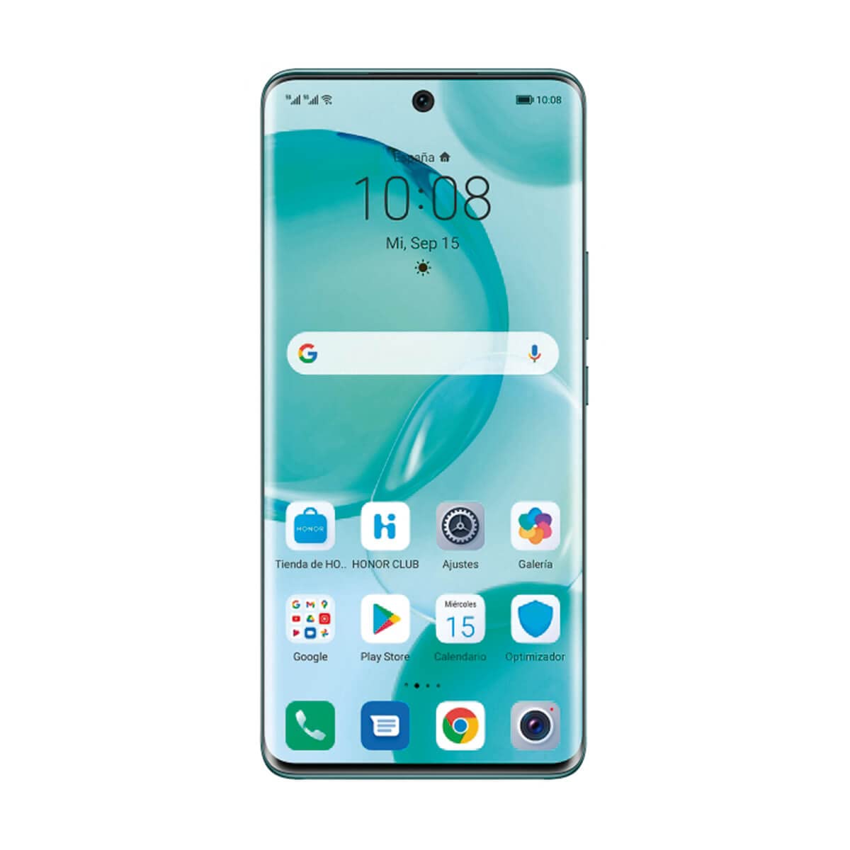 HONOR 50 5G 16,7 cm (6.57") Android 11 Services Mobiles Huawei (HMS) USB Type-C 6 Go 128 Go 4300 mAh Vert