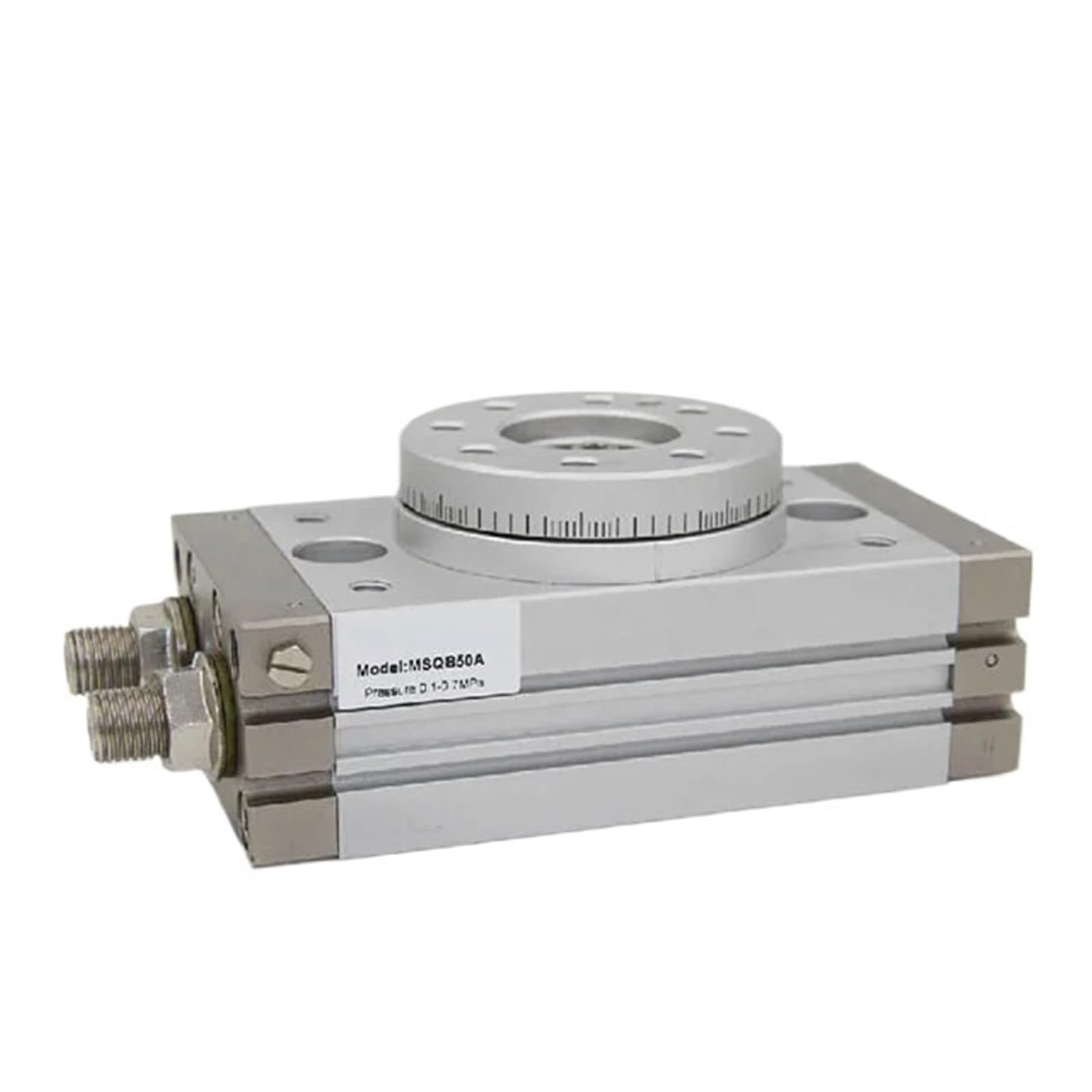 Cylindre rotatif MSQB-50A amorti pour stopper les vibrations mécaniques