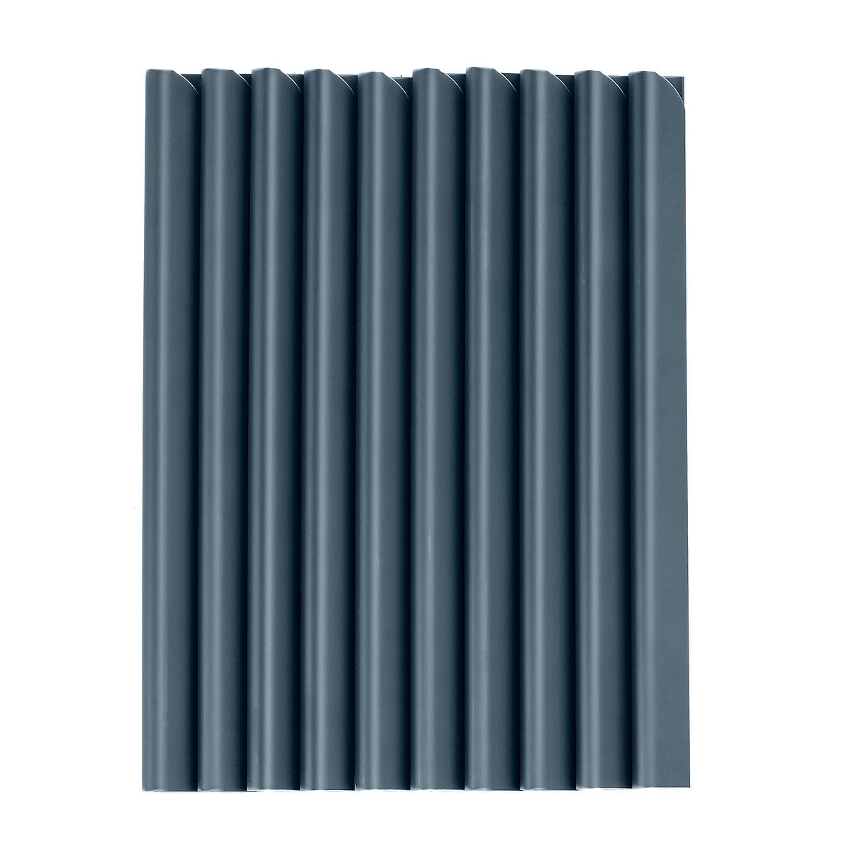 PVC Sichtschutzstreifen für Doppelstabmattenzaun, 650g/m² 35 m x 19 cm inkl. 24 Clips/Klemmstreifen, Sichtschutz Zaun, Sichtschutz Garten Zaunfolie (Anthrazit) | 0.6mm Dicke, Hochwertiges PVC-Material ohne stechenden Geruch