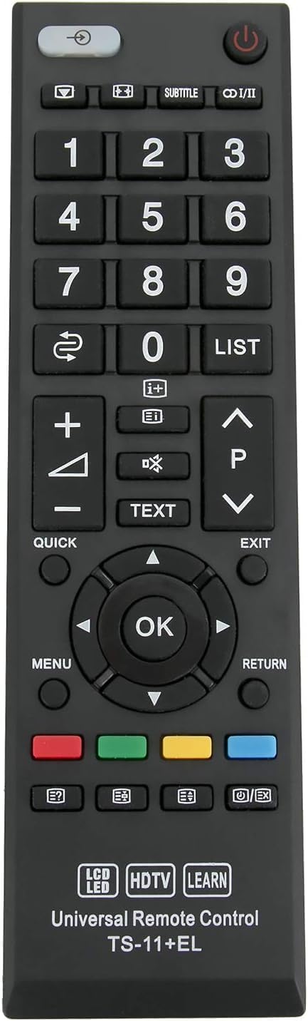 New Universal Remote Control TS-11+EL fits for Almost of All Series LCD LED HDTV LEARN TV