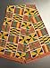 African Kente Print #4 Fabric (1 Yard), Cotton, 44