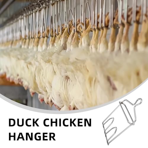 Gancho para colgar pollos Beaupretty evita caídas en procesamiento de carne 5