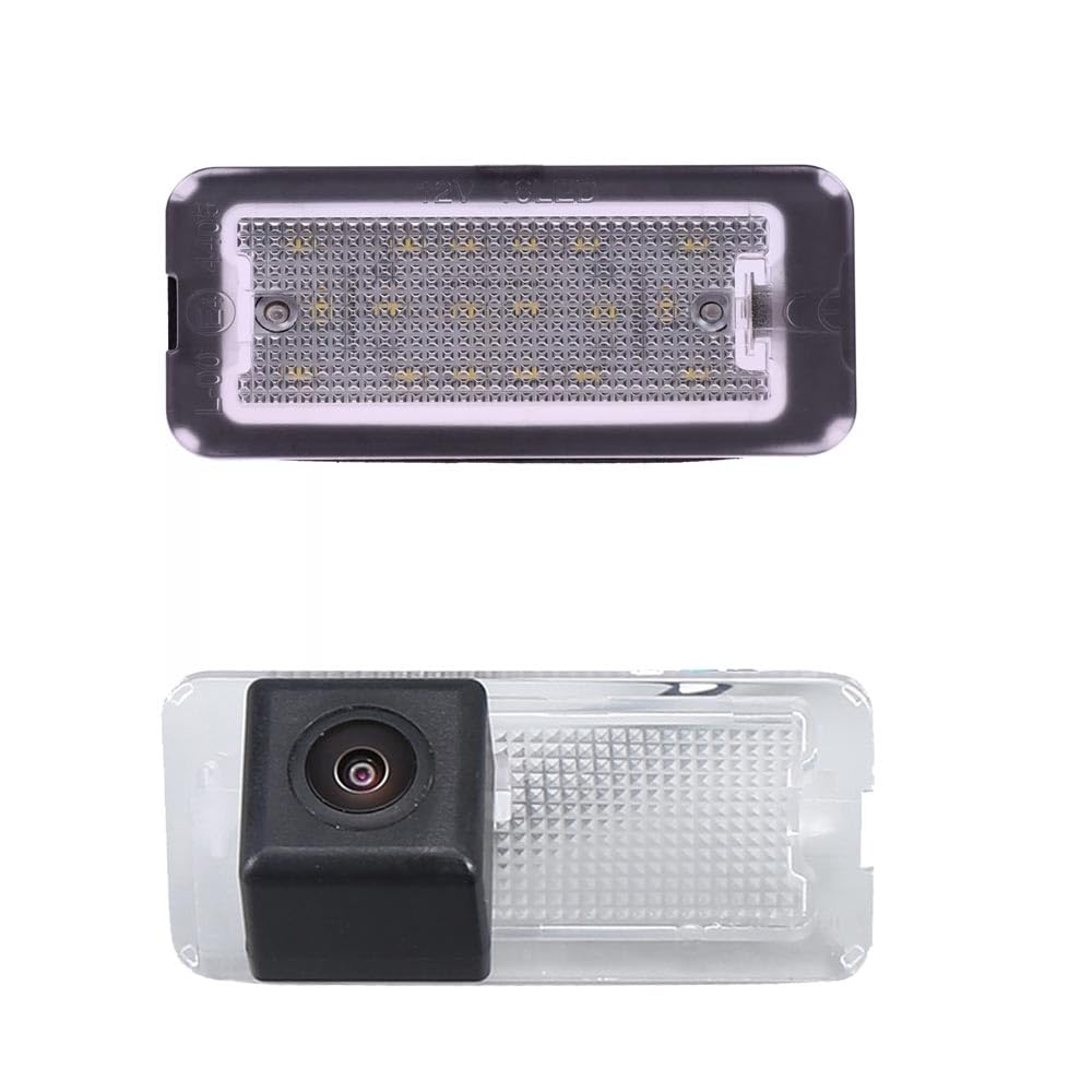 Cámara de aparcamiento de visión trasera HD de repuesto para Fiat Abrath 500 500X Twinair 595 695 500C 595C 695C/FWD 312/Jeep Grand Cherokee/Maserati Levante/Dodge Viper (NO.7301 (71 x 33 mm)