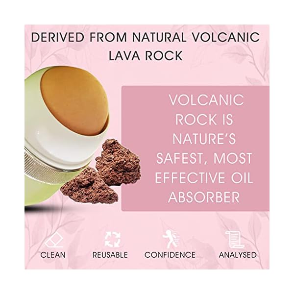 Haruen-Original-Oil-Absorbing-Volcanic-Rock-Roller-Oily-Skin-Shine-Control--Volcano-Stone-Oil-Remover-Korean-Face-Skincare-Tool--Mattifying-Portable-Reusable-Absorbent-Blotting-Ball-Rose-Gold Haruen Original Oil Absorbing Volcanic Rock Roller Oily Skin Shine Control – Volcano Stone Oil Remover Korean Face Skincare Tool – Mattifying, Portable, Reusable Absorbent Blotting Ball (Rose Gold)