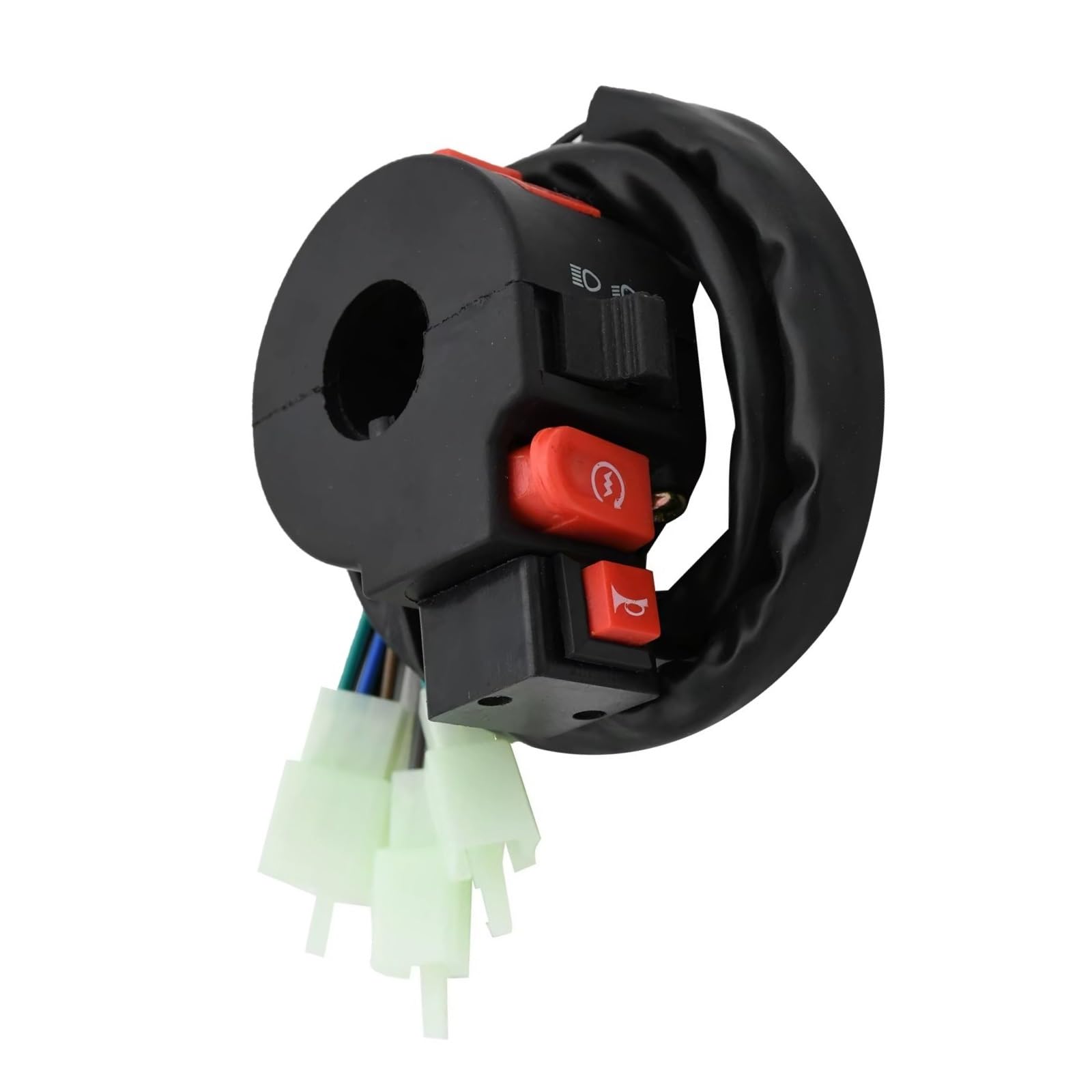 Interruttore Start/Stop Per Scooter ATV Da 22 Mm Per Interruttori Del Modulo Indicatori Di Direzione A Tromba Universale Con Luce A Pulsante Manubrio Kill Interruttore