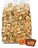 Bulk Peanut Butter Cups Miniatures - 2 Pound Bag, Individually Wrapped Milk Chocolate with Creamy Peanut Butter Filling for Halloween Candy Trick-or-Treat, Parties, Candy Buffets &amp; Snacks