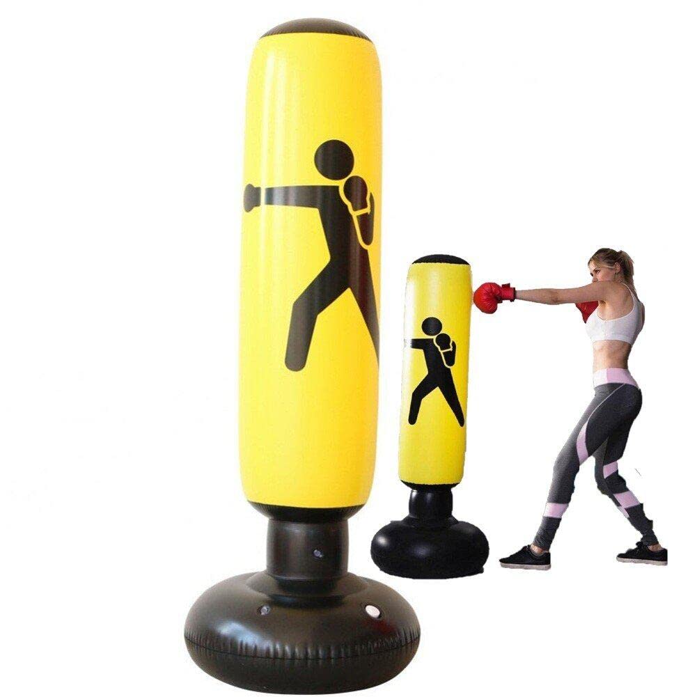 Punching dummy de poinçonnage gonflable karaté taekwondo MMA