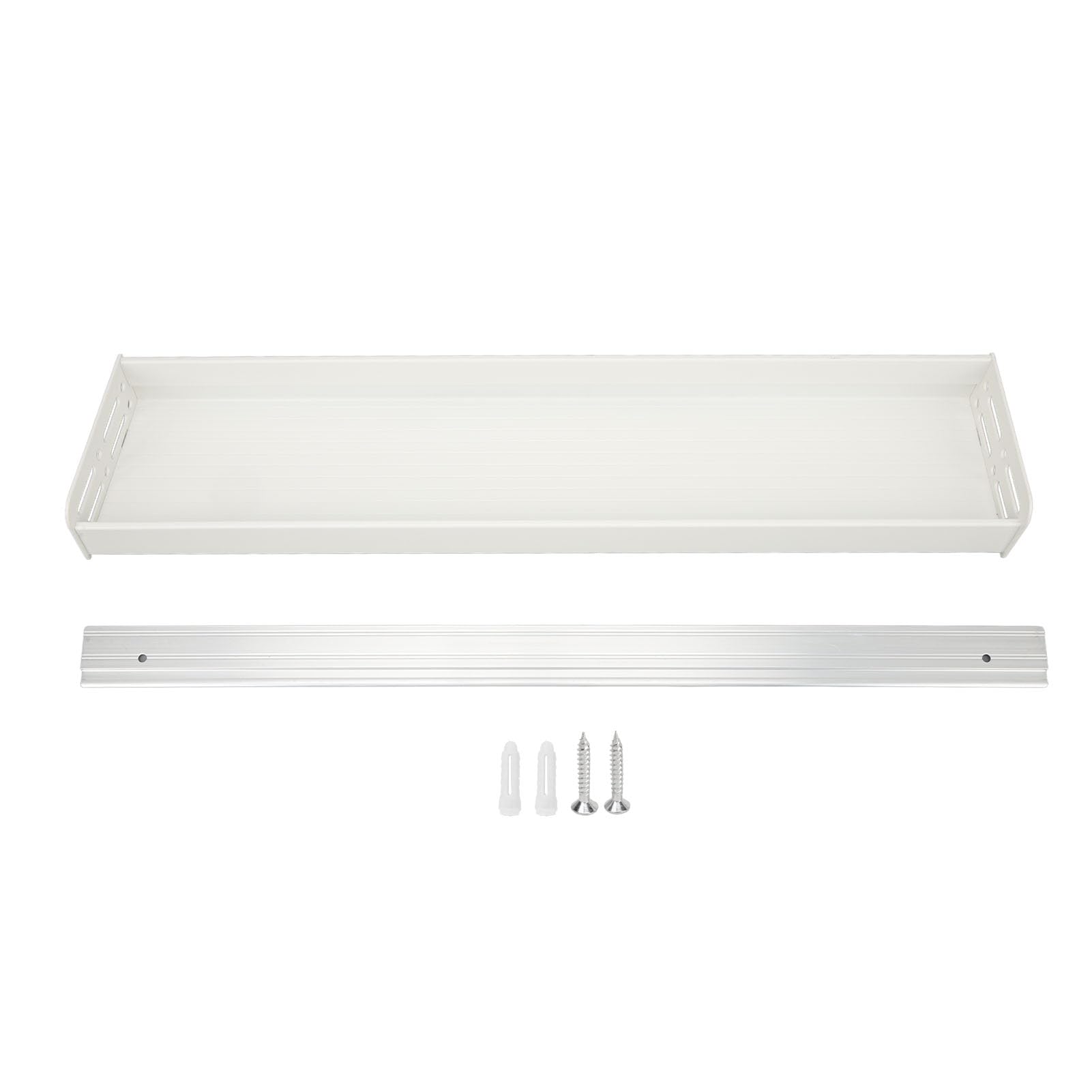 Estante de especias de cocina montado en la pared Organizador de condimentos colgante para el hogar para cocina baño 60 cm (Bianco)