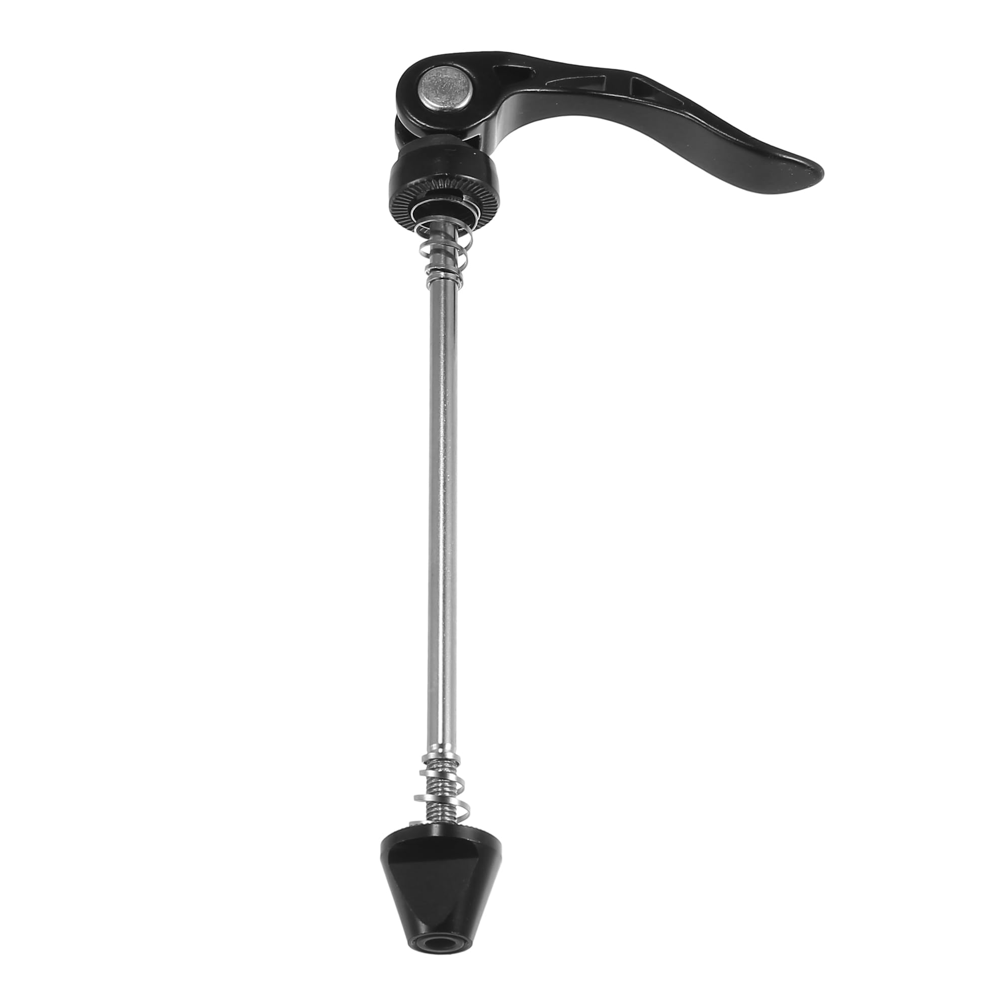 Motoforti 1 Coppia di Assi di Rilascio Rapido per Bicicletta Anteriore Posteriore 143mm 173mm Nero