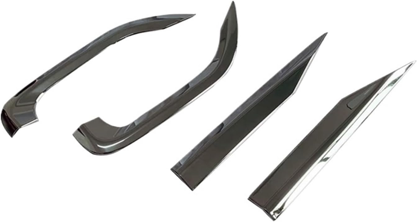 Rear Bumper Fog Lamp Chrome Trim Strip Silver Fit for Toyota Fit for Alphard Vellfire 40 Series 2023