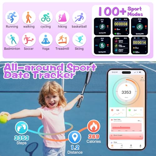 Save 50% on Munnrei Kids Smartwatch - Fitness Tracker & Games