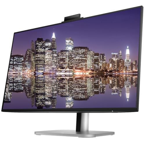 Image of HP Series 5 Pro 27-inch 527pm & 527pq 2K QHD 1440P Conferencing Monitor, 2-Pack - Webcam, Mic, Speaker, DisplayPort, USB Hub Bundled with Desk Mount Monitor Stand & USB-C Multiport G5 Dock
