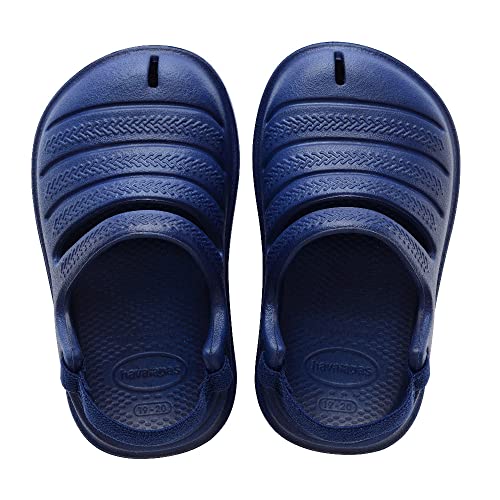 Havaianas Baby Clog, Zuecos Unisex Bebé, Navy Blue, 17/18 EU