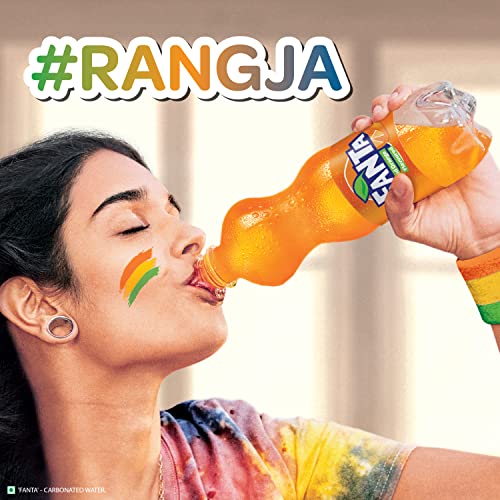 Image of FANTA Orange Soft Drink | PET Bottle, 250 ml (Pack of 16)