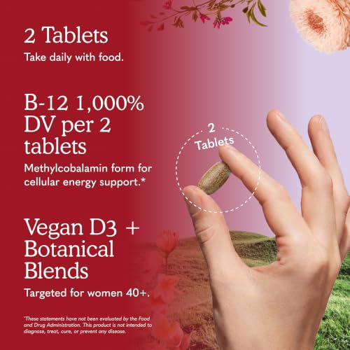 Garden of Life Organics Women's 40+ Multivitamin, Vegan, 60 Tablets - image 6