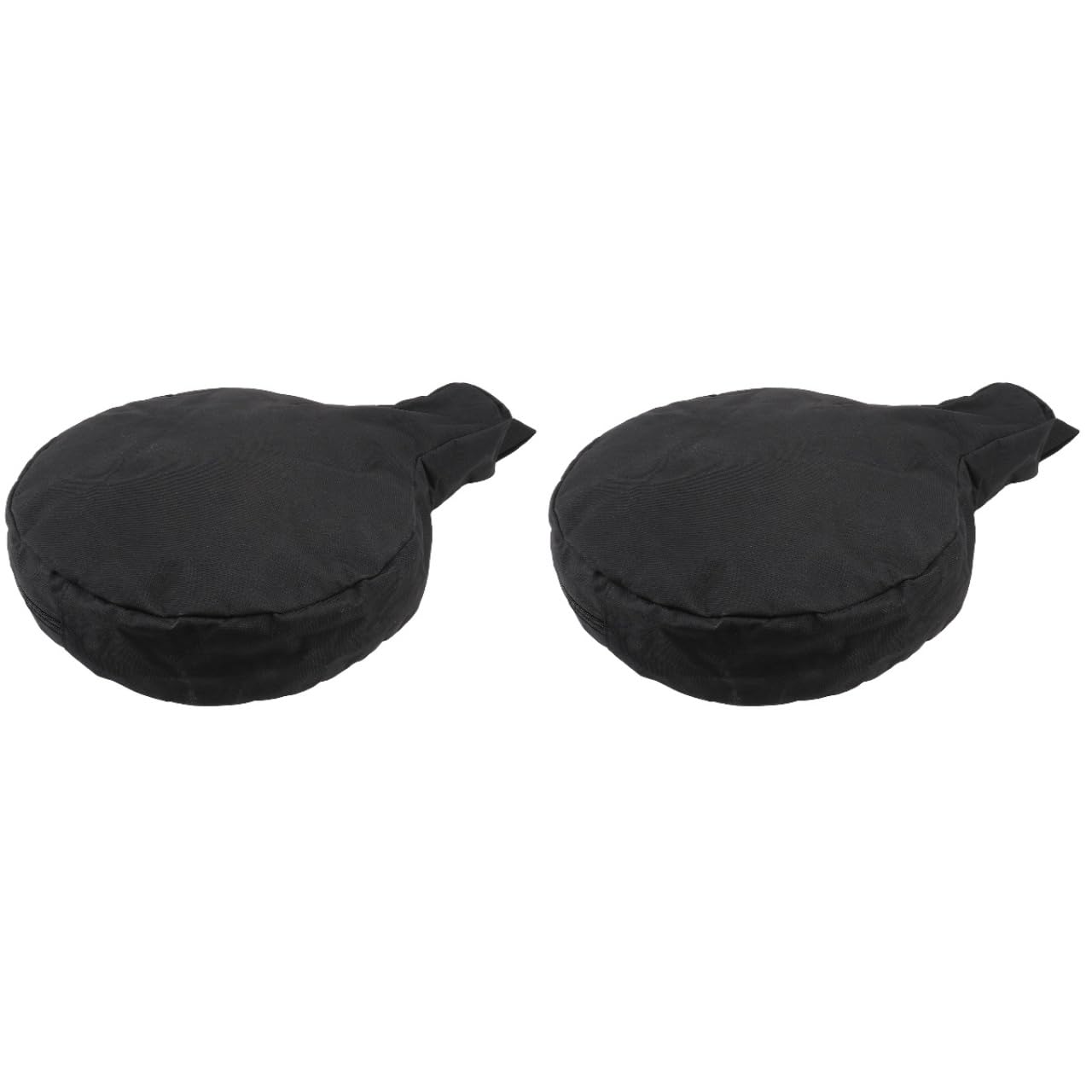 DOITOOL Cast Iron Pan Storage Bag 2-Pack for 8/10/12 Inch Skillets Multifunctional Camping Pouch with Hanging Loop Portable Outdoor Barbecue Cookware