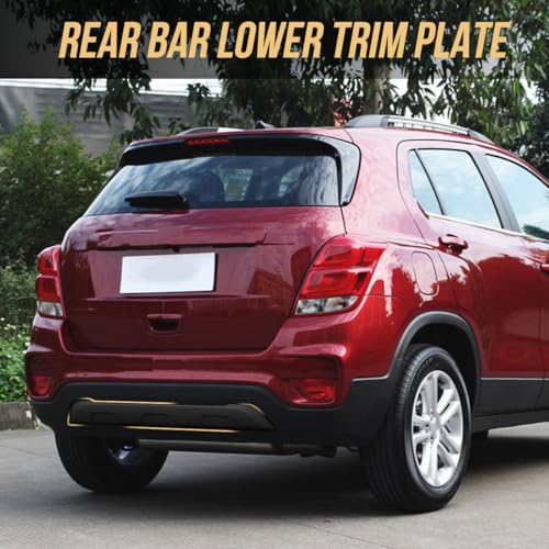 Image of Rear Lower Valance Panel Compatible with TRAX 2017 2018 2019 2020 Rear Bumper Lower Skid Plate