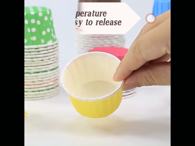 Alvinlite 100pcs Emballages De Cupcakes Moules De Cuisson