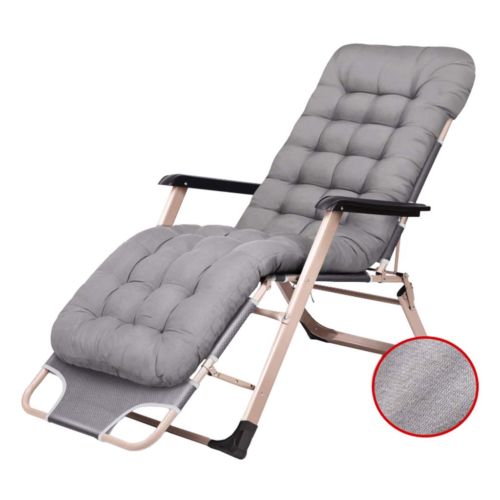Chaise longue d'extérieur inclinable grand confort spéciale mal de dos