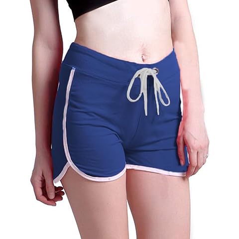 GW CLASSY OUTFIT Girls Yoga Shorts Navy Blue Cover