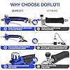 Propane Torch Weed Burner Kit,2,400,000 BTU High Output with Long/Short Mode,12.5FT Hose Heavy Duty Blow Torch Flamethrower with Self Igniter and Turbo Trigger for Weeding,Roofing,BBQ,Melting Ice